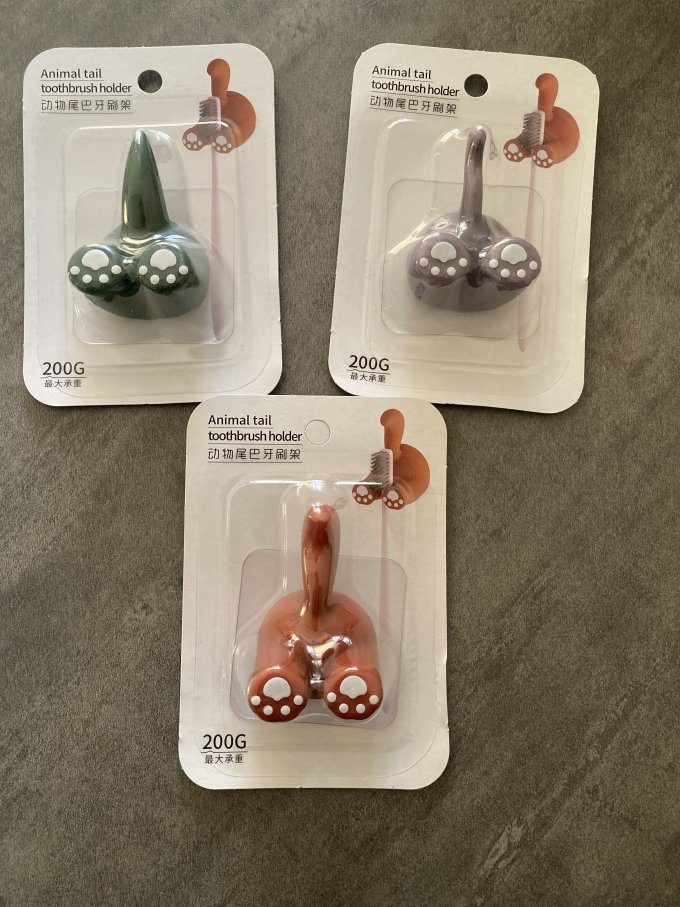 聚可爱皂盒牙刷架