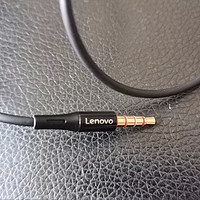联想（lenovo） 耳机有线半入耳式运动游戏降噪耳机3.5mm线控耳麦电脑通用小米华为oppo手机 科技黑【原生