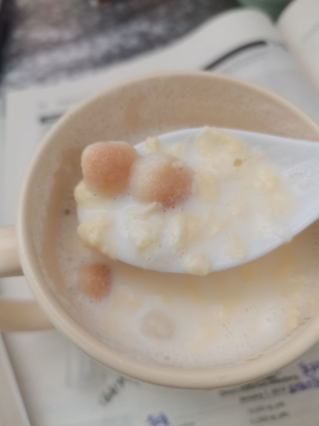 没有醪糟的牛奶鸡蛋醪糟