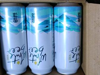 开工第一杯，雪花纯酿白啤