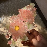 琉璃簪花迎接春天！甜蜜温柔的粉色！
