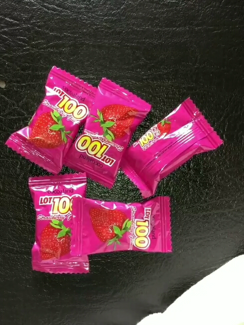 这个糖里面是QQ弹弹的软糖