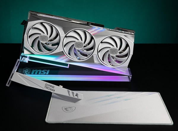 微星白魔龙RTX 4080、4070 Ti GAMING TRIO WHITE 国内将上市_显卡_什么