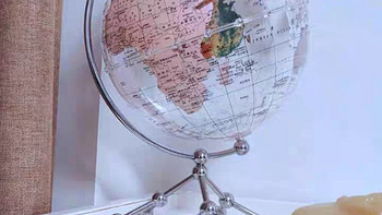 小红书同款透明地球仪摆件高级感梦想星球地理儿童启蒙客厅办公室