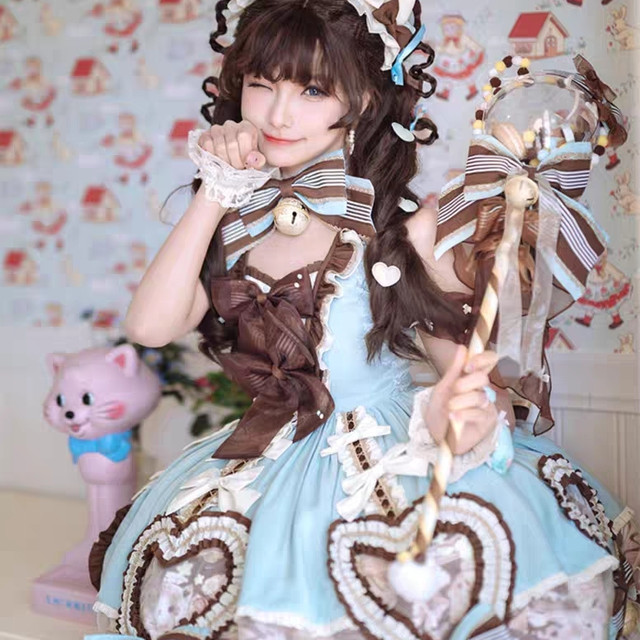 这条裙子很有魔法少女的感觉
