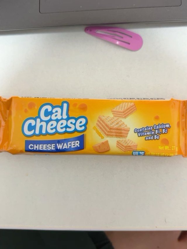 芝士威化饼干，我最喜欢吃的零食