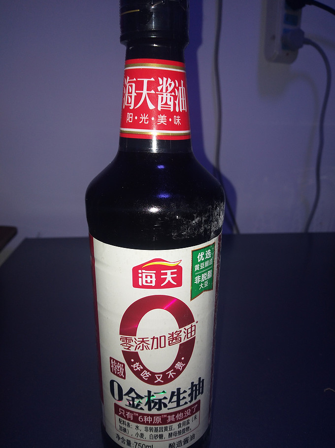 海天酱油食醋怎么样 海天零添加酱油0金标生抽 什么值得买