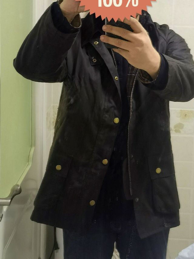 刚到手的Barbour ashby男士油蜡夹克