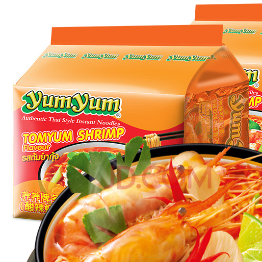 冬阴功酸辣虾味汤面，就选养养