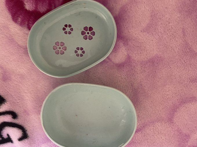 三美优家皂盒牙刷架