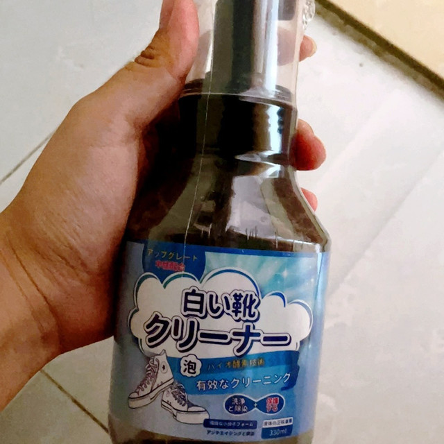 洁宜佳小白鞋清洗剂，太好用了吧