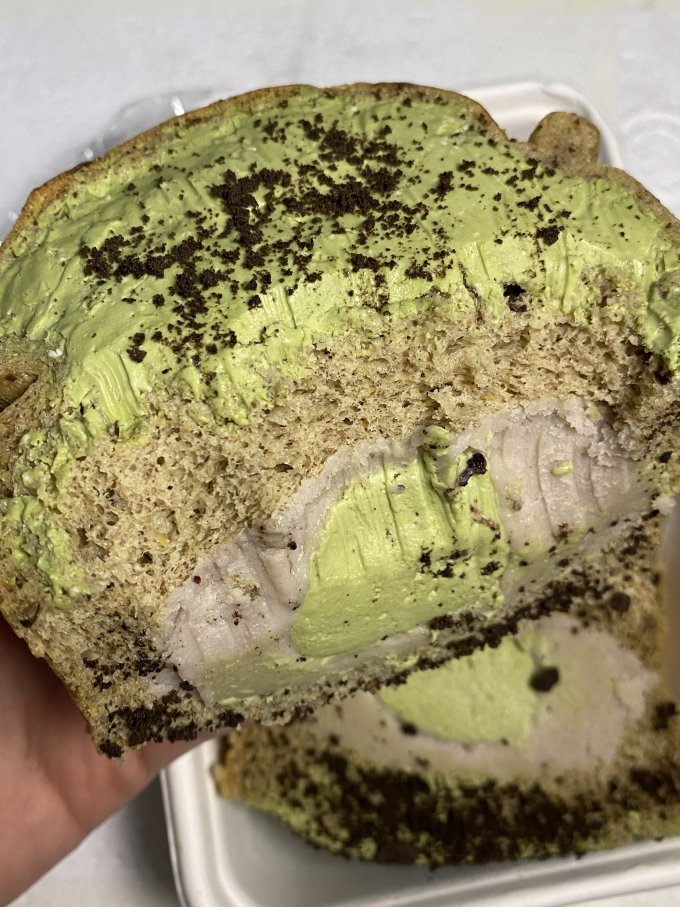 小鸡收腹面包