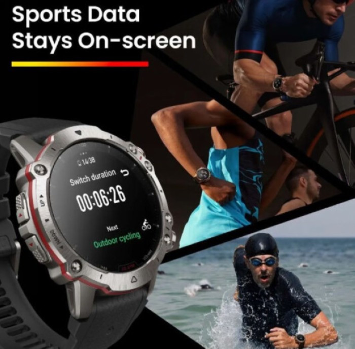 Amazfit 跃我发布 Falcon“猎鹰”高端专业运动手表，双频六星定位、150+运动模式、200米防水