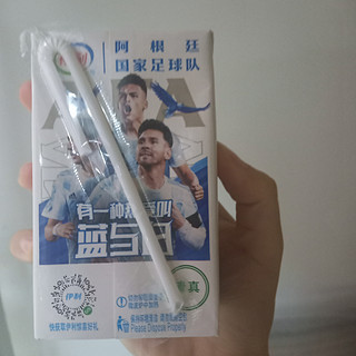 我超爱喝的伊利纯牛奶