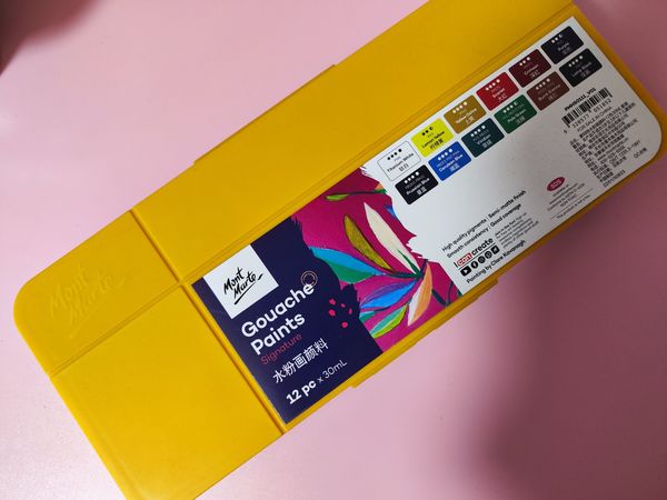 设计越来越人性化的水粉颜料