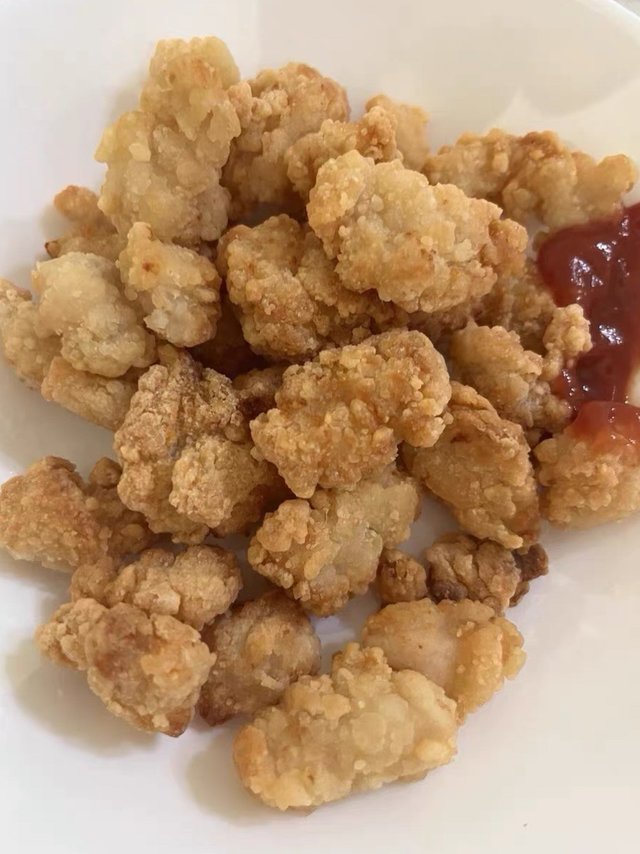 美食分享|堪比KFC的黄金鸡米花