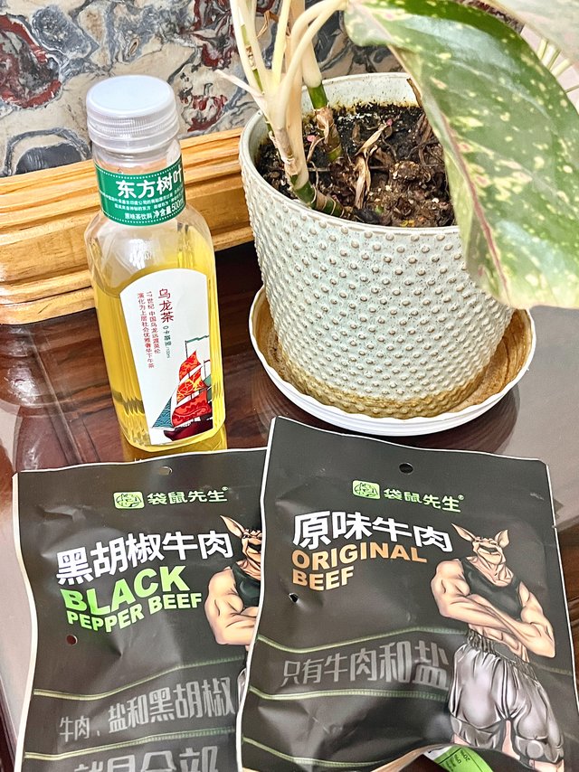 袋鼠先生即食牛肉！！宿舍党福音方便绝绝子