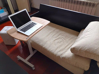 宜客乐思电脑桌可移动书桌坐站升降桌LS703