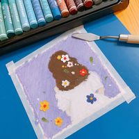 斜杠青年又来学画画啦👧🏻准备迎接春天咯