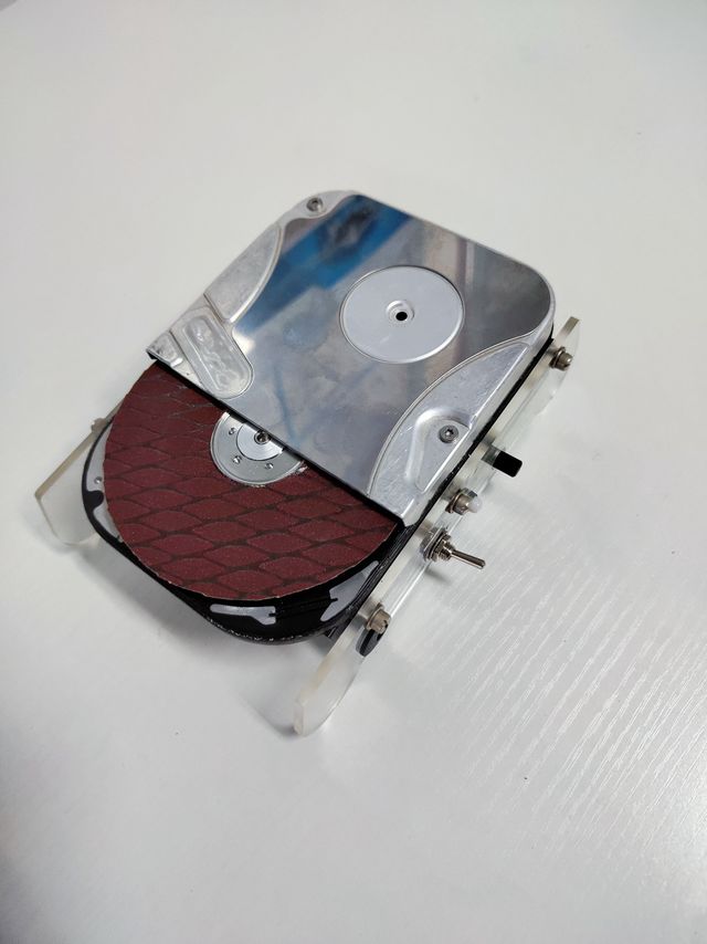 自己改装的小砂轮