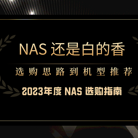 NAS 还是白的香，从选购思路到机型推荐，一篇文章给你安排的明明白白丨2023年度 NAS 选购指南 