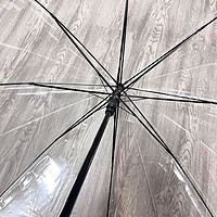 高颜值轻巧的透明雨伞