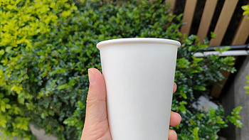 ​纯白色一次性加厚纸杯 - 专为实用而设计