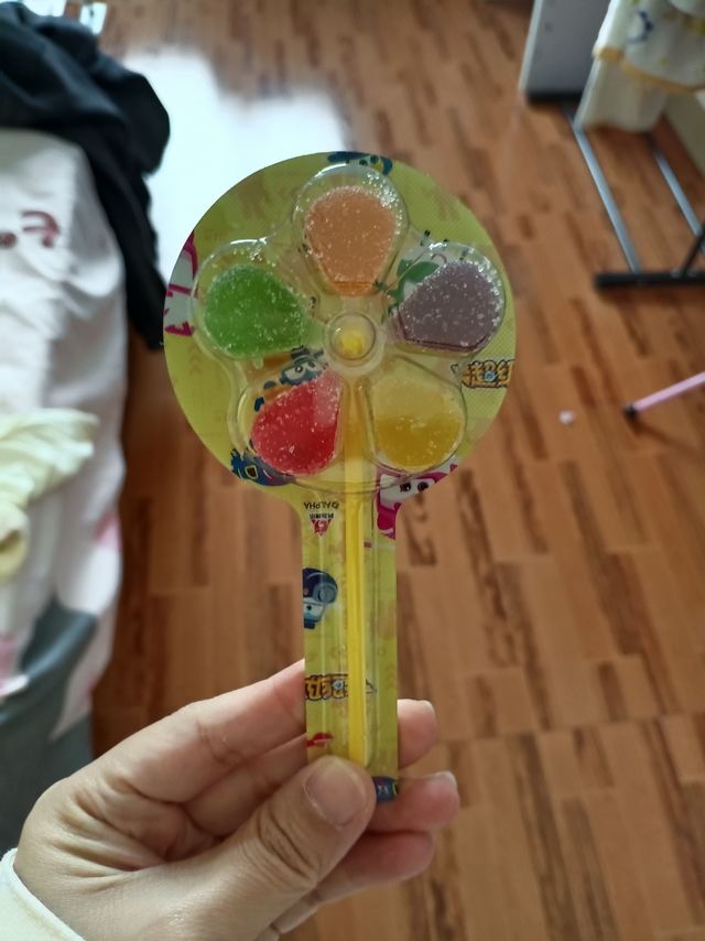 好吃又好玩的风车糖。