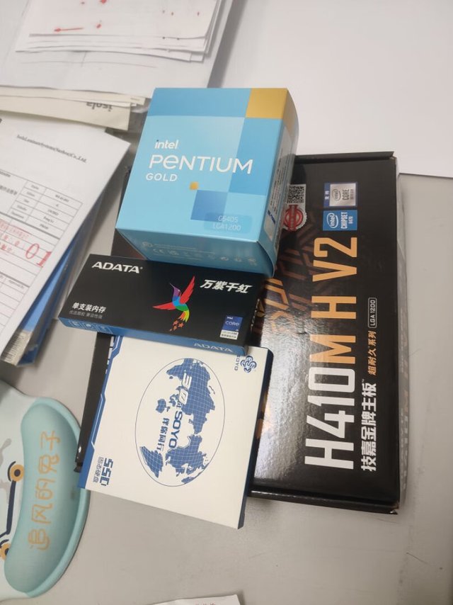 好久没有装机了,CPU△标识快找不到了,