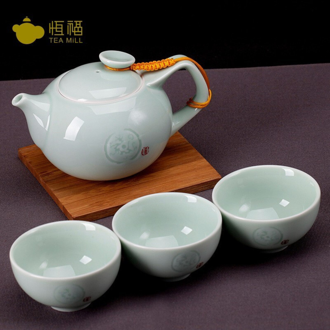 走出单调乏味空间,温润如玉的哥窑茶具增添生活乐趣
