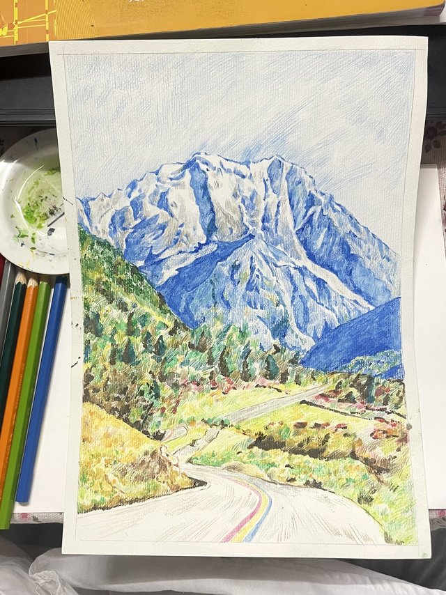 彩铅写生绘画🎨
