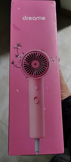 美的有艺术感的粉粉哒负离子吹风机