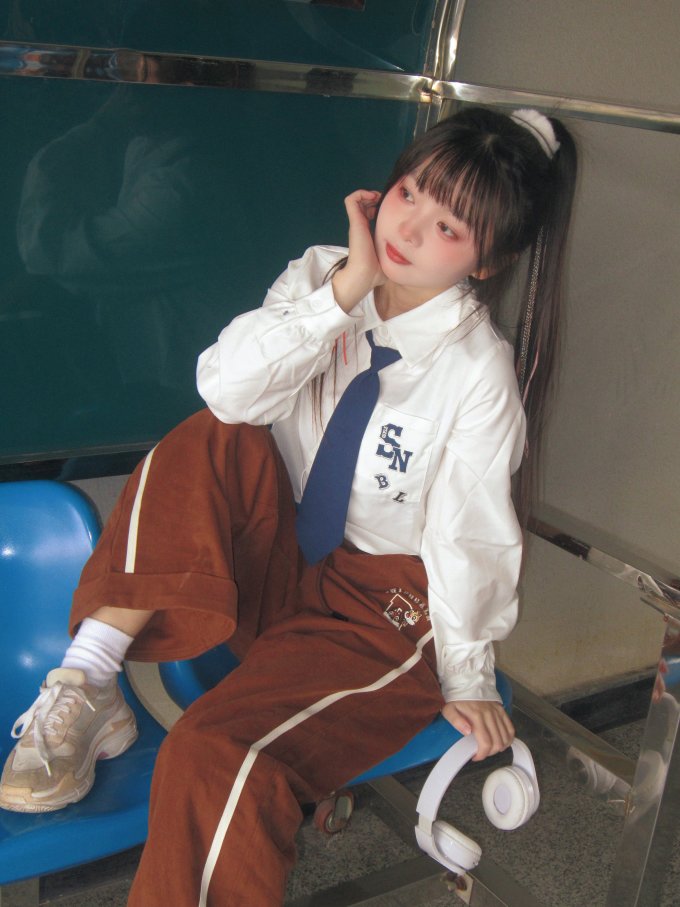 森女部落女士休闲裤