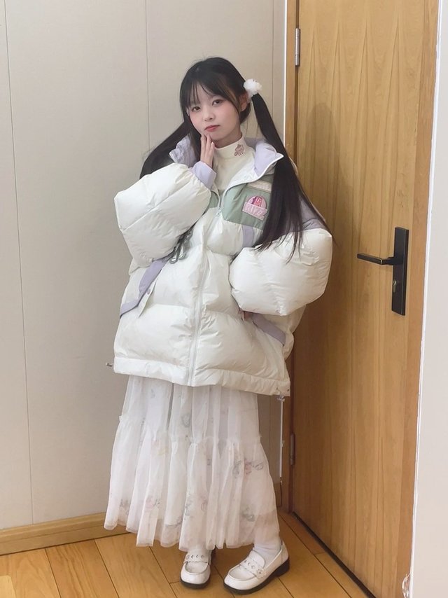 这样一套穿在身上好美呀～