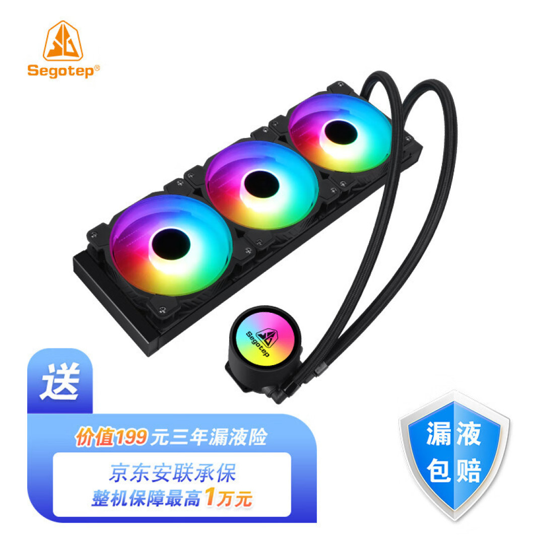 万元预算装机,黑暗RGB风格,如何打造颜值和性能双料娱乐、办公水冷主机