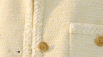 服饰 篇二十五：嫩黄色春季洋气又可爱的小香外套
