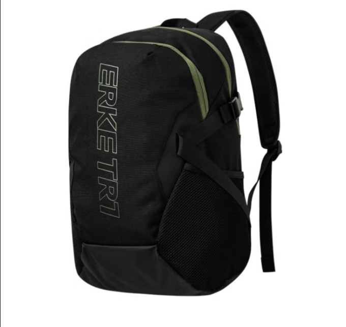 鸿星尔克背包时尚简约实用大容量双肩包休闲