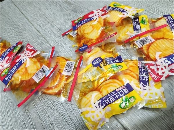 土豆片烧烤香辣小包装