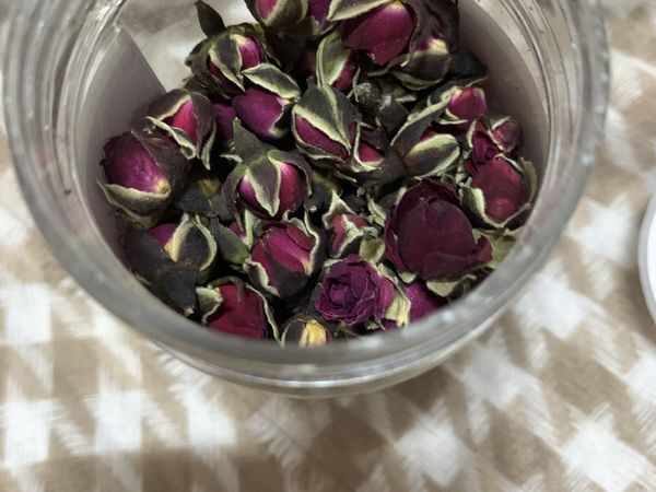 非常香甜，很浓花香味的玫瑰花茶