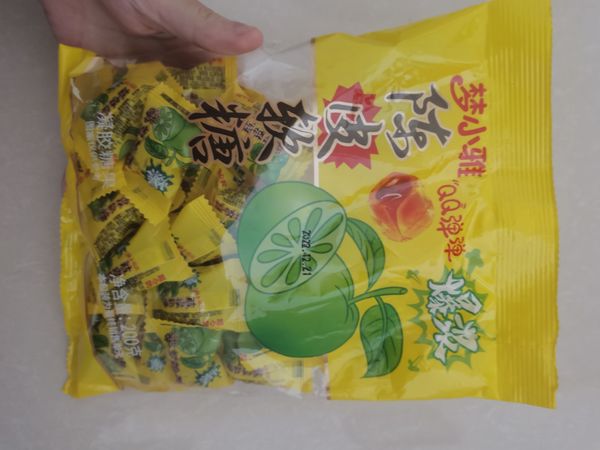梦小雅爆浆陈皮软糖超级好吃