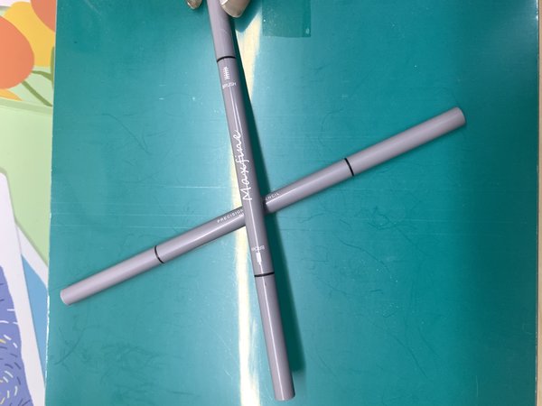 Maxfine/3支 极细眉笔女超细防水汗自然持久