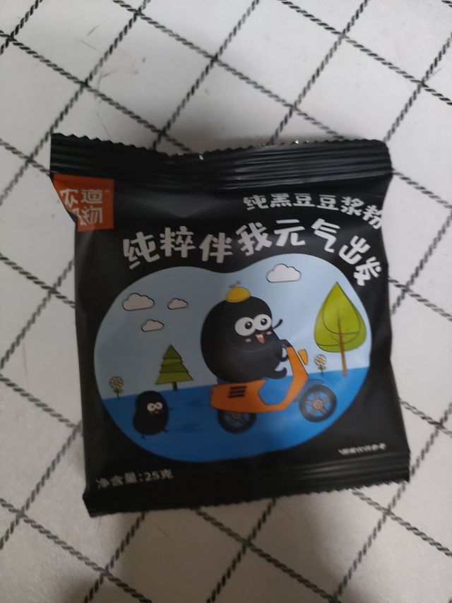 农道好物纯黑豆豆浆粉