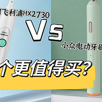 网红爆款电动牙刷飞利浦HX2730 VS 小众电动牙刷西屋WT-504G，哪个更值得买？