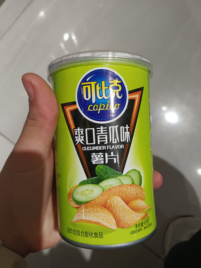 可比克爽口青瓜味薯片