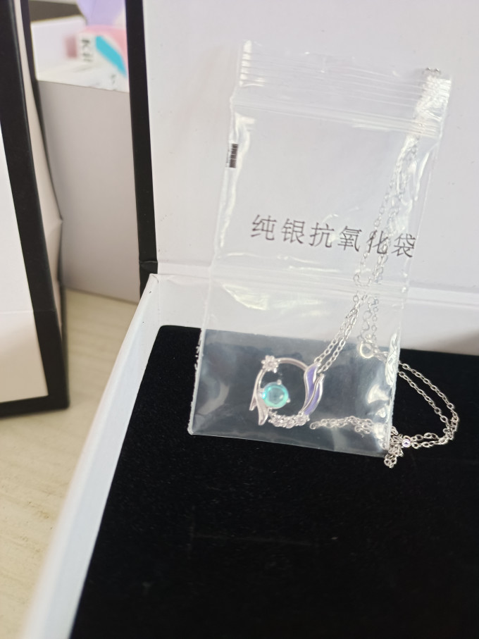 等待银项链