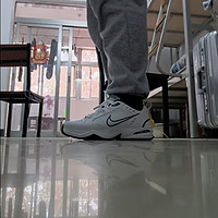 耐克（NIKE）男鞋2023春季新款Air Monarch M2K老爹鞋潮经典休闲运动鞋跑步鞋 415445-102/经典银白 42