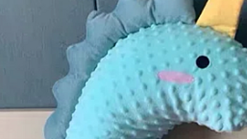 蒂乐新生婴儿趴睡排气枕头