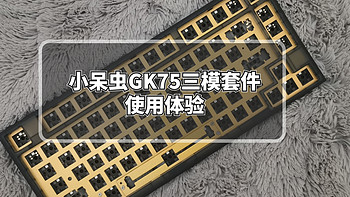 数码原动力 篇一百三十一：自己动手客制化键盘从套件开始——小呆虫GK75三模套件组装体验
