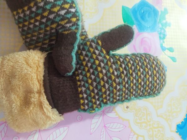 儿童秋冬保暖加厚手套