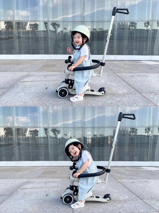 小孩子的身份全看有没有一辆酷骑车车 🛴